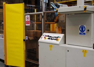 Expanding machine in-fill