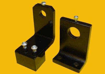 Reversible mounting brackets
