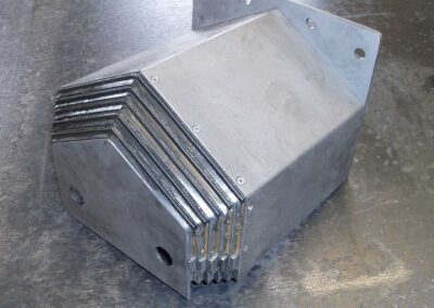 Steel telescopic cover