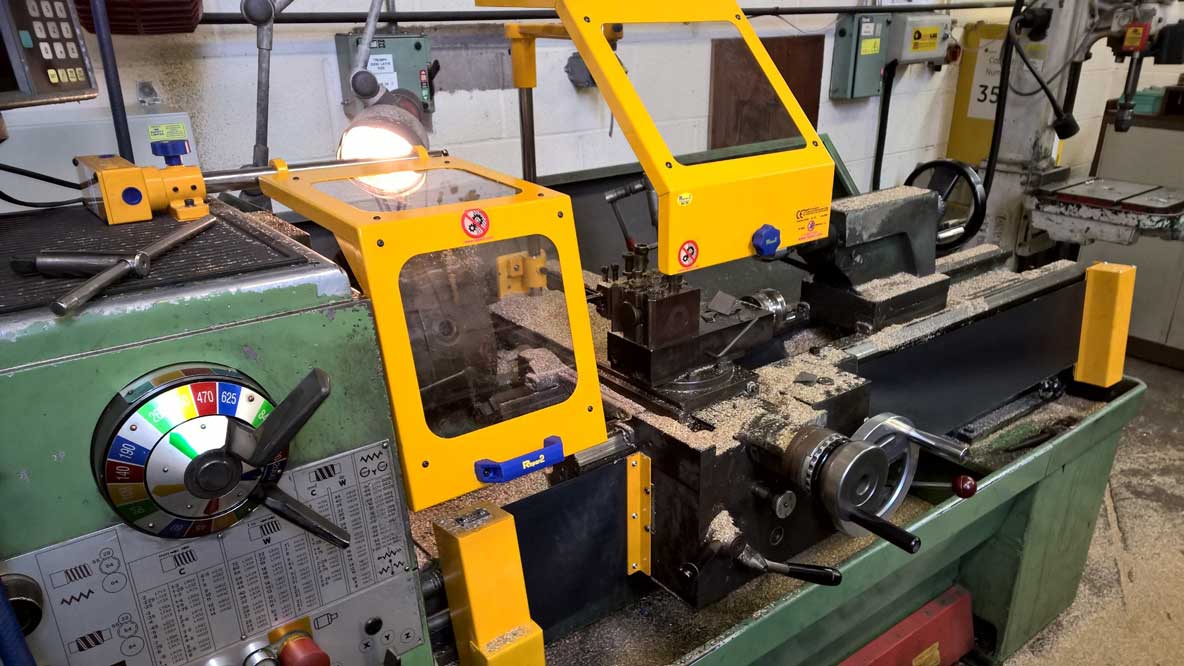 Turning Machines safety guarding