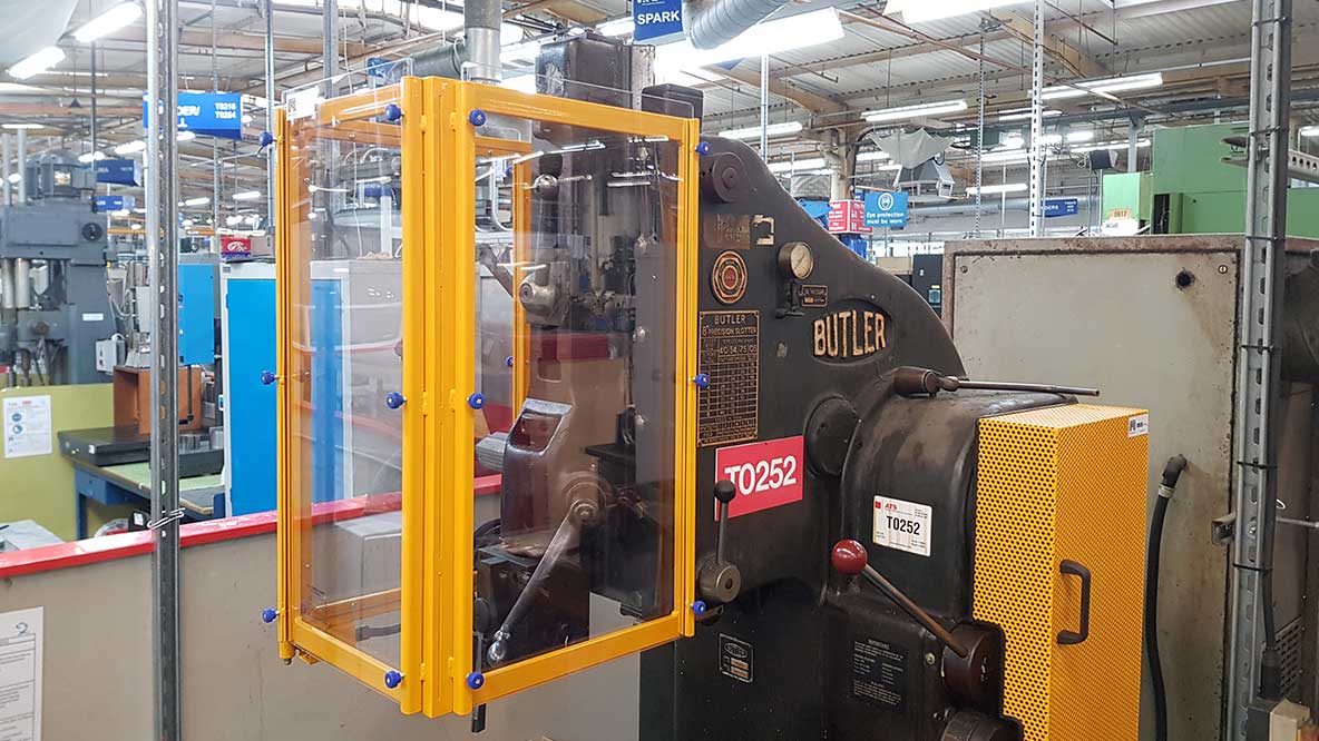 Slotting Machines safety guarding