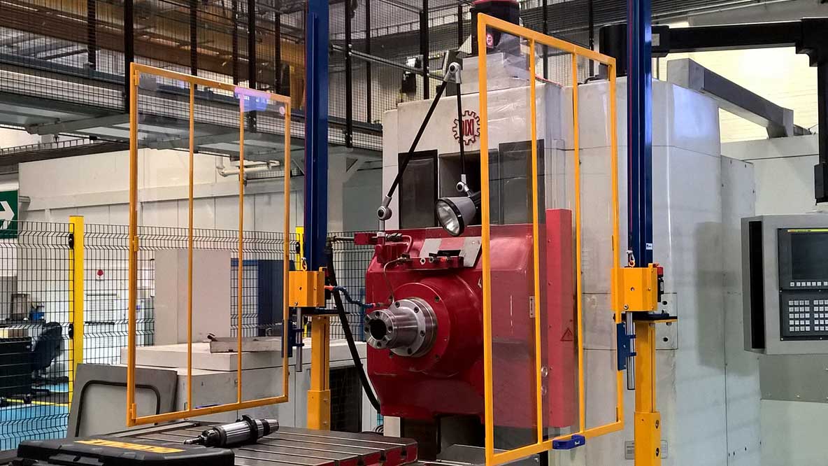 Boring Machines safety guarding