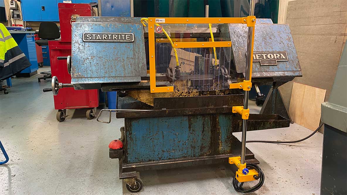 Sawing Machines safety guarding