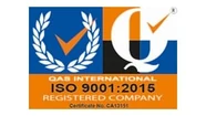 ISO 9001:2015 registered company