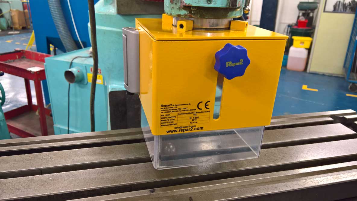 Repar2 TRTCM drilling and milling machine guard