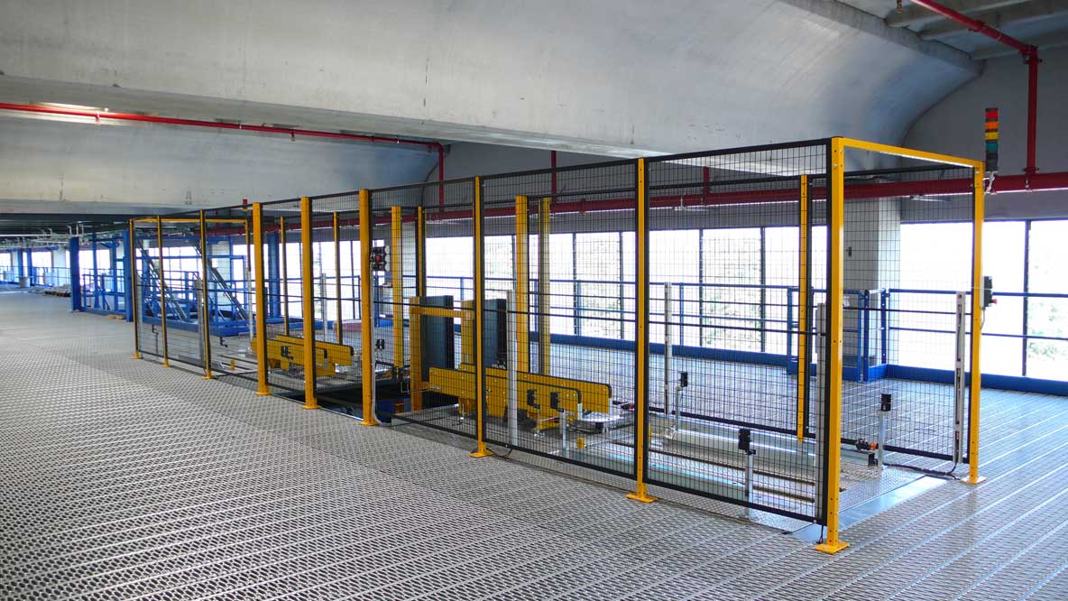 Protec perimeter guarding installation